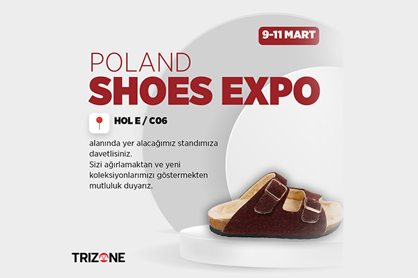 Polonya Ayakkabı Fuarı Standımıza Davetlisiniz